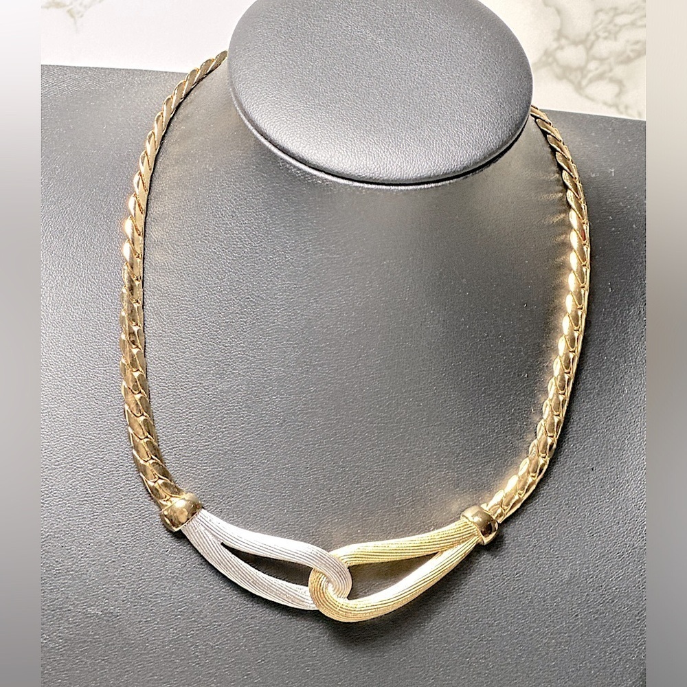 Authentic & Rare Vintage BURBERRY Necklace | Beautiful Vintage Designer Necklace - Picture 3 of 11